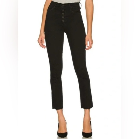 MOTHER Denim - MOTHER Pixie Dazzler Ankle Fray